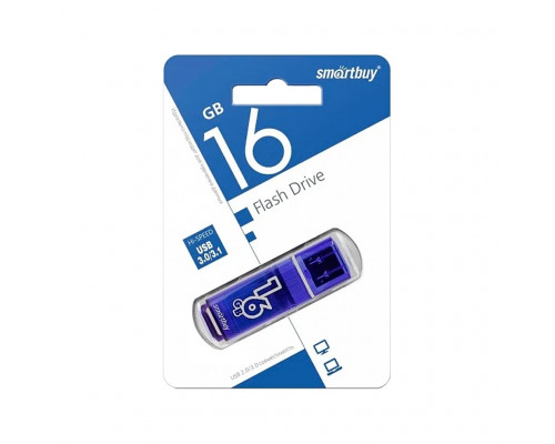 16GB USB 3.0 GLOSSY (SB16GBGS-DB) синий SMARTBUY