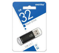 32GB USB V-CUT (SB32GBVC-K) черный SMARTBUY