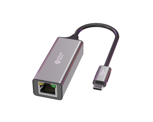 Сетевая карта TYPE-C, RJ45, 1000Мбит/с LN05 GREY (10*15)