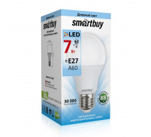 Светодиодная лампа A60-07W/4000/E27 дневной свет SMARTBUY