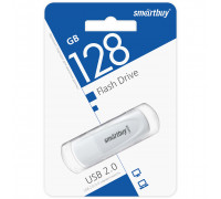 128GB USB 2.0 Scout White (SB128GB2SCW) белый SMARTBUY