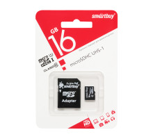 16GB microSDHC UHS-I Class10 (SB16GBSDCL10-01) SMARTBUY
