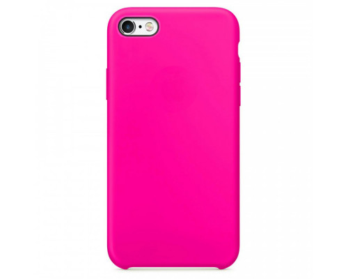 Силиконовый чехол на IPhone 7/8  ярко-розовый (скидка 30 процентов)
