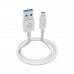 Кабель MicroUSB S6 TPE белый 1M DREAM (скидка 50 процентов)