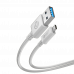 Кабель MicroUSB S6 TPE белый 1M DREAM (скидка 50 процентов)