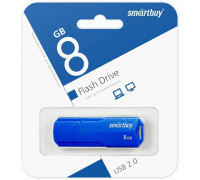 8GB CLUE Blue (SB8GBCLU-BU) синий SMARTBUY