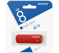 8GB CLUE Red (SB8GBCLU-R) красный SMARTBUY