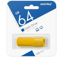 64GB CLUE Yellow (SB64GBCLU-Y) желтый SMARTBUY