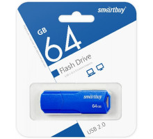 64GB CLUE Blue  (SB64GBCLU-BU) синий SMARTBUY