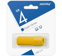 4GB CLUE Yellow (SB4GBCLU-Y) желтый  SMARTBUY