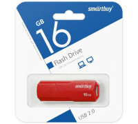 16GB USB 2.0 CLUE Red (SB16GBCLU-R) красный SMARTBUY