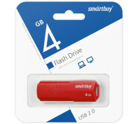 4GB CLUE Red (SB4GBCLU-R) красный SMARTBUY
