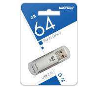 64GB USB V-CUT (SB64GBVC-S) серебро SMARTBUY