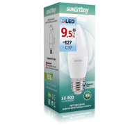 Светодиодная лампа C37-9,5W/4000/E27 дневной свет SMARTBUY