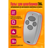 Пульт для шлагбаума Doorhan TM4 1PC/POLYBAG (скидка 50 процентов)