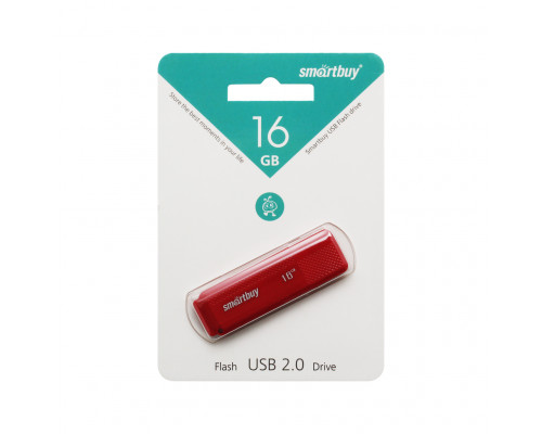 16GB USB DOCK (SB16GBDK-R) красный SMARTBUY