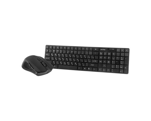 Клавиатура и мышь беспроводная ONE SBC-229352AG-K черный SMARTBUY (скидка 20 процентов)