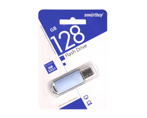 128GB USB 3.0 V-CUT (SB128GBVC-B3) синий SMARTBUY
