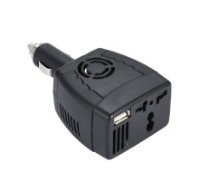 ЗУ в прикуриватель 150W (110V/220V+USB 5V) черный (скидка 10 процентов)