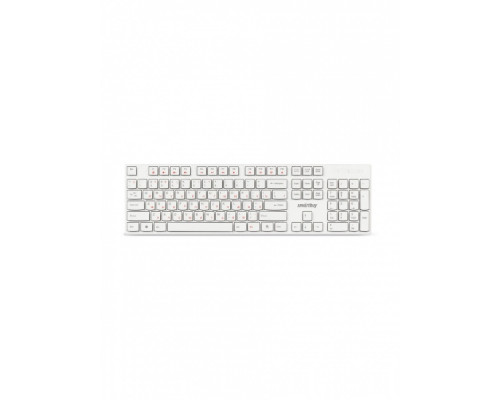Клавиатура ONE SBK-238U-W белый SMARTBUY