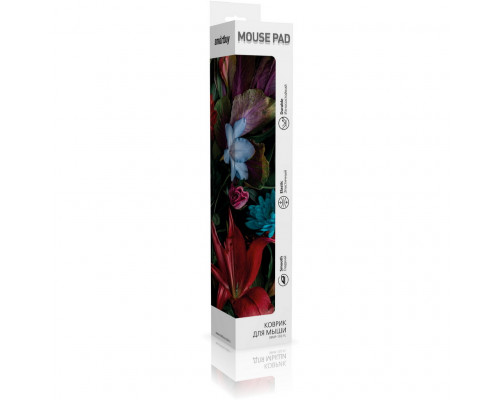 Коврик для мыши Smartbuy Flowers S-size SBMP-102-FL (280 x 230 x 3 mm)  SMARTBUY (скидка 10 процентов)