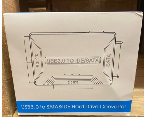 Переходник 3 в 1 USB 3.0 - SATA/IDE 2.5" и 3.5" HDD ST31