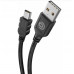Кабель MiniUSB BK06A 1M BLACK 1PC/POLYBAG