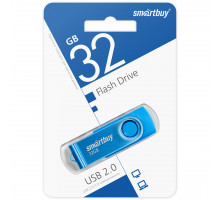 32GB USB 2.0 Twist Blue (SB032GB2TWB) синий SMARTBUY