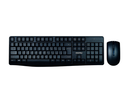 Клавиатура и мышь беспроводная ONE SBC-207295AG-K черный SMARTBUY