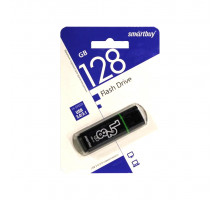 128GB USB 3.0 GLOSSY (SB128GBGS-DG) темно-серый SMARTBUY