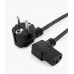 Сетевой кабель питания C13 CORNER (3*0,75) 10A 2200W 1.5M PC03 1PC/POLYBAG