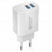 Сетевое зарядное устройство для телефона 2USB PA3 2,4A 1PC/POLYBAG (wb) (скидка 50 процентов)