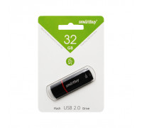 32GB USB CROWN (SB32GBCRW-K) черный SMARTBUY