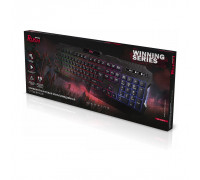 Клавиатура игровая RUSH WARRIOR SBK-308G-K (20) черный SMARTBUY