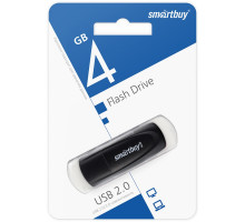 4GB USB 2.0 Scout Black черный SMARTBUY (SB004GB2SCK)