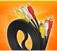 Кабель 3xRCA - 3xRCA 1M V33