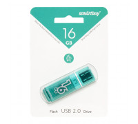 16GB USB GLOSSY(SB16GBGS-G) зеленый SMARTBUY