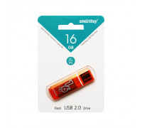 16GB USB GLOSSY (SB16GBGS-Or) оранжевый SMARTBUY