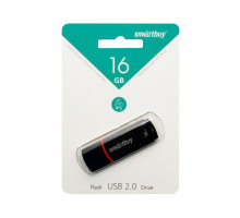 16GB USB CROWN (SB16GBCRW-K) черный SMARTBUY