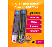 Пульт для шлагбаума APOLLO JOLLY LONG BLACK ( 2 ШТУКИ ) DREAM ORIG ( рус инструкция)