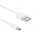 Кабель MicroUSB (19см) белый STYLE W05 DREAM STYLE