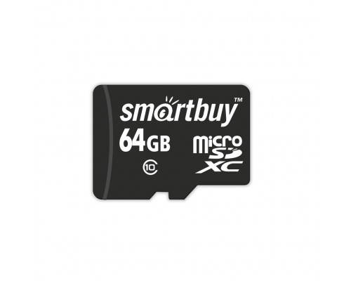 64GB microSDXC Class10 без адаптера SMARTBUY