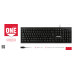 Клавиатура ONE SBK-115-K черный SMARTBUY