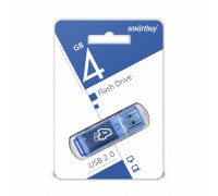 4GB USB GLOSSY (SB4GBGS-B) синий SMARTBUY