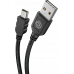 Кабель MiniUSB BK06A 2.1A 1.5M BLACK DREAM STYLE (W1)