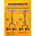 Разветвитель для интернет кабеля на 2 порта RJ45 HD58 (wb) 2 ШТ.