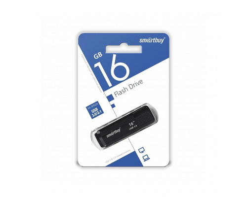 16GB USB 3.0 DOCK черный SMARTBUY
