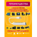 TYPE-C HUB разветвитель USB 2.0 QC072 SILVER 1PC/POLYBAG