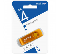 4GB USB Twist Yellow (SB004GB2TWY) желтый SMARTBUY