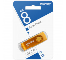 8GB USB Twist Yellow (SB008GB2TWY) желтый SMARTBUY